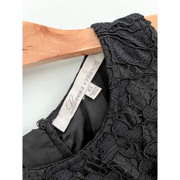 Lovers + Friends x Revolve | Dresses | Caspian Shift Dress Black | Sz XS - Picture 6 of 9